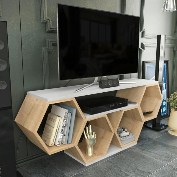 Decorotika Bal Modern Tv Stand TV Cabinet for TV's up to 55"