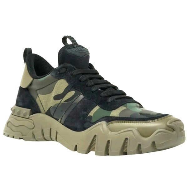 Valentino UY2S0D51 USG  Green Shoes Mens UK 9