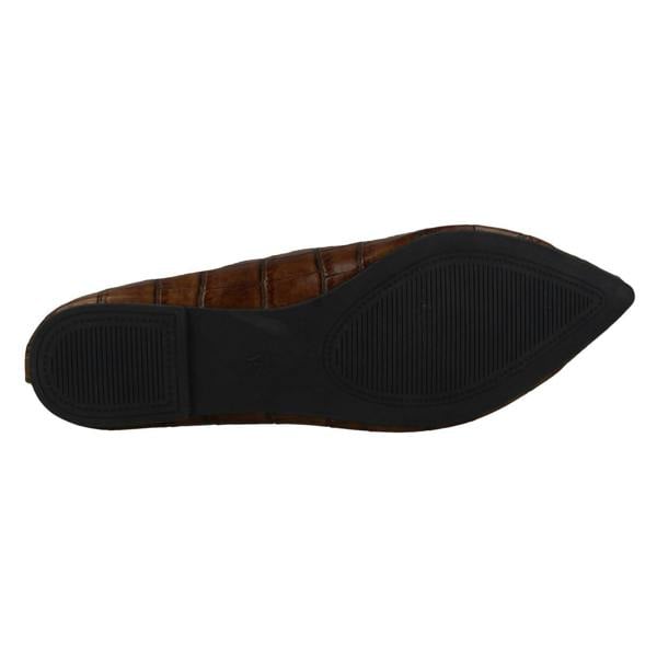Spot On Ladies Spot On Pointed Toe Ballerinas F80457