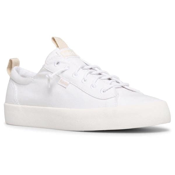 Keds Kickback Organic Cotton Organic Cotton White - White