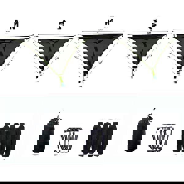 Leaper Outdoor Portable Multi-Person Triangle Hammock