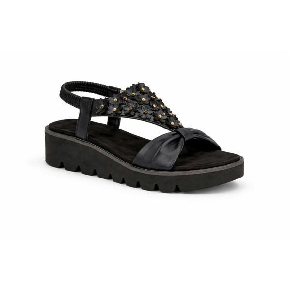 Cipriata Cipriata SALVIA Womens Slingback Sandals Black