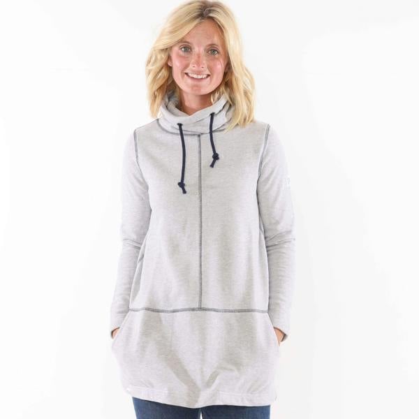 Lazy Jacks Women's Plain Sweatshirt - Grey Marl