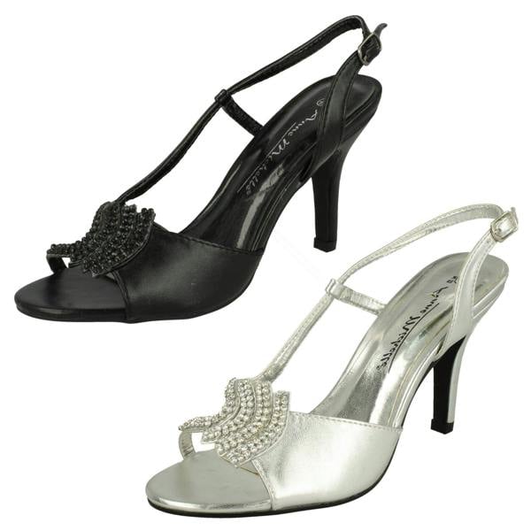 Anne Michelle Ladies Anne Michelle Strappy Heeled Sandals