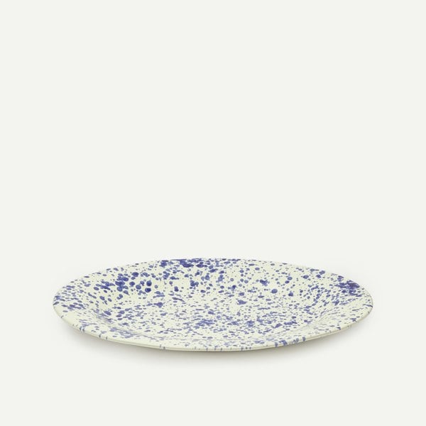 Hot Pottery Serving Platter Blueberry