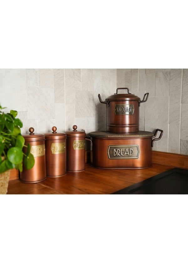 Rozi Copper Bread Bin