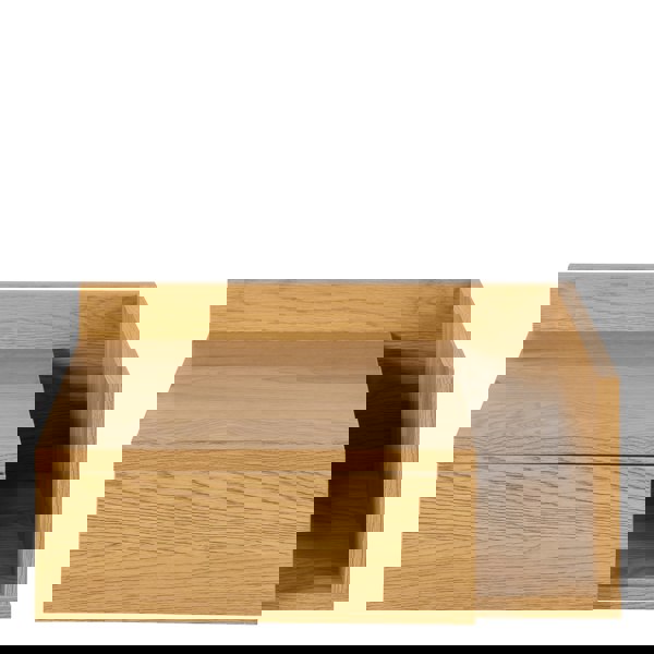 Furniture To Go Ashlan Square Bedside Table with 1 Drawers in Oak