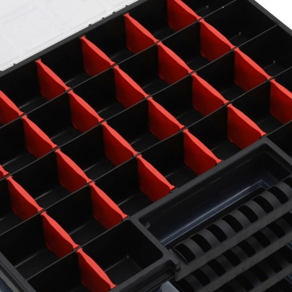 Berkfield Assortment Boxes 5 pcs 40x30x5 cm Polypropylene