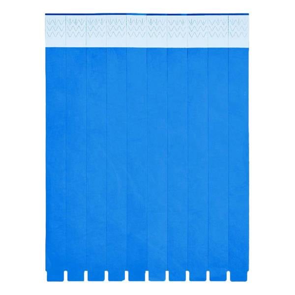 MidOcean Tyvek Wristband (Pack of 10) - Royal Blue - 