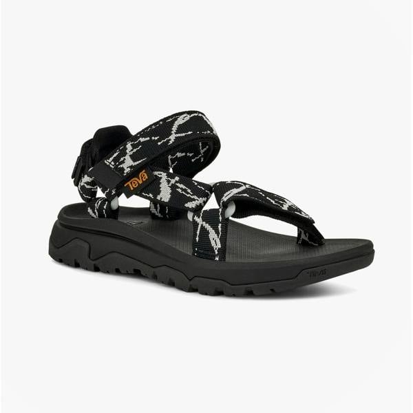 Teva HURRICANE XLT JR Cross Strap Sandals   in  Black