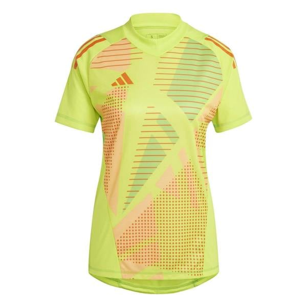 Adidas Womens/Ladies V Neck Raglan T-Shirt - Solar Yellow - 