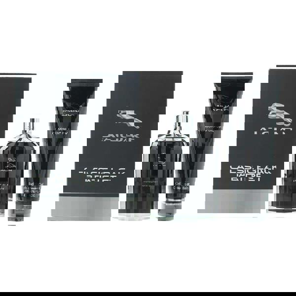 Classic Jaguar Classic Black 2 Piece Gift Set: Eau De Toilette 100ml - Bath  Shower Gel 200ml