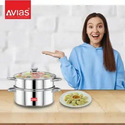 AVIAS SPECTRA STEAMER 22CM