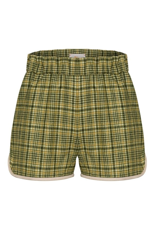 Bo Carter Sports Style Dolly Shorts - Green