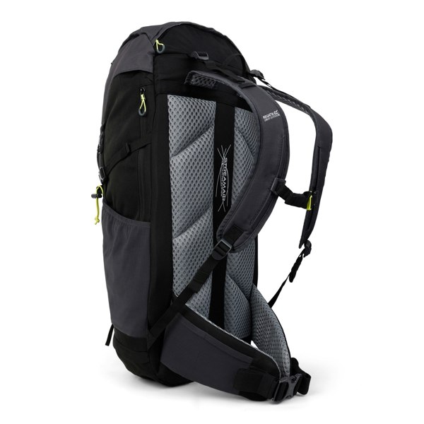 Regatta Highton V2 65L Hiking Backpack - Black/Seal Grey