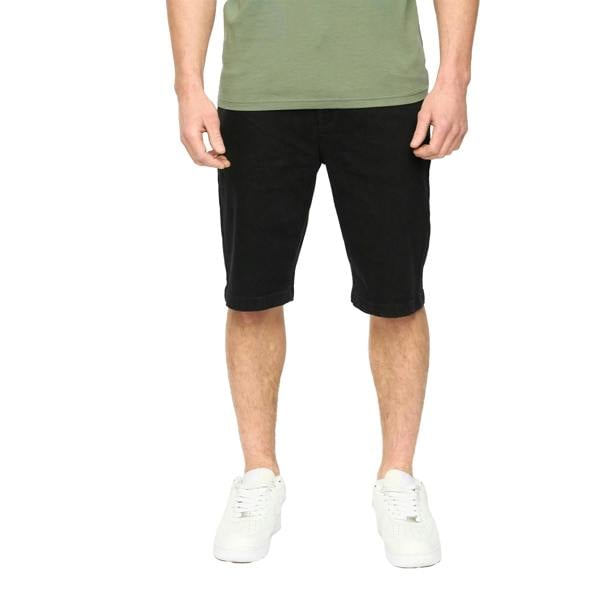 Crosshatch Mens Kamaline Denim Shorts - Black Wash - 