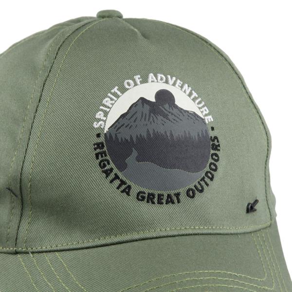 Regatta Childrens/Kids Cuyler III Spirit Of Adventure Baseball Cap - Agave Green - 