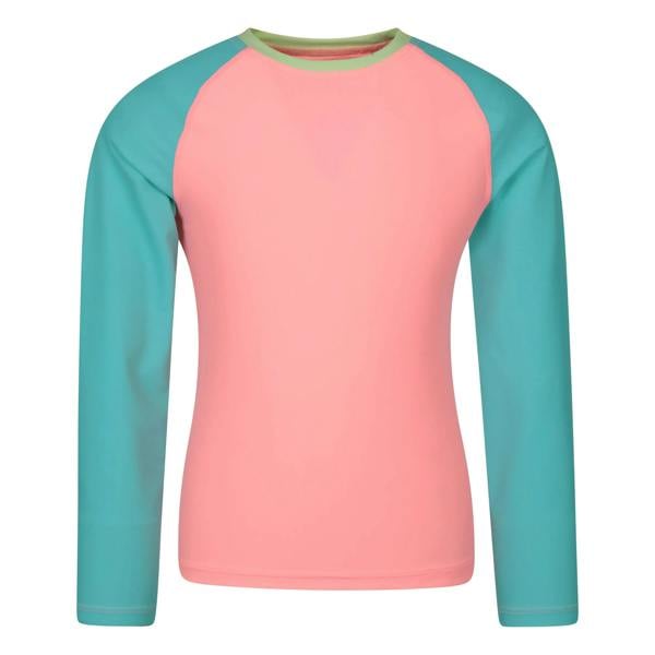 Mountain Warehouse Kids Long-Sleeved Rash Top - Turquoise