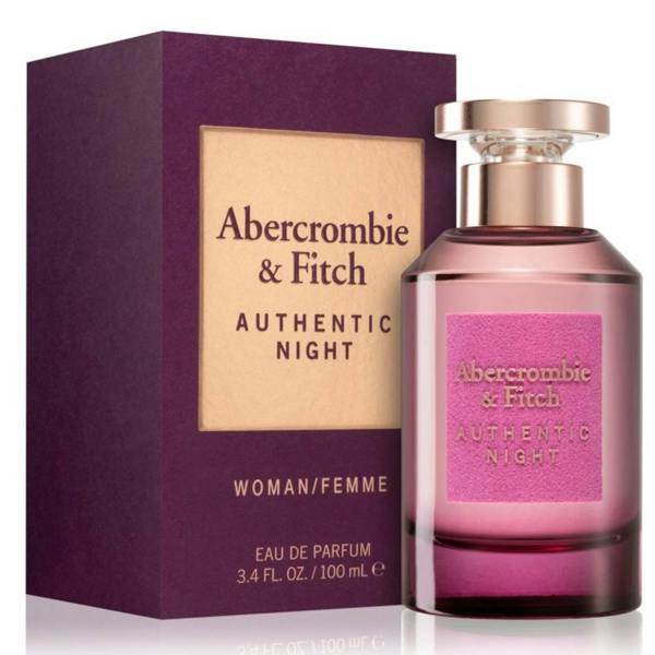 Abercrombie & Fitch Authentic Night Woman EDP 100ml Fragrance