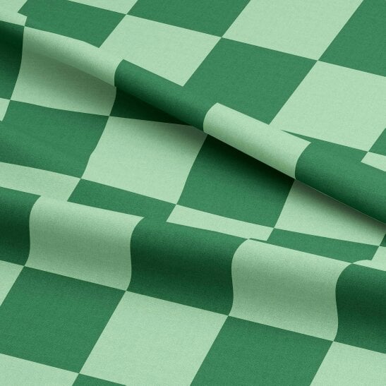 Love Frankie Apple Sours Reversible Checkmate & Helter Skelter Cushion