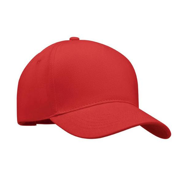 MidOcean Singa 5 Panel Baseball Cap - Red - 
