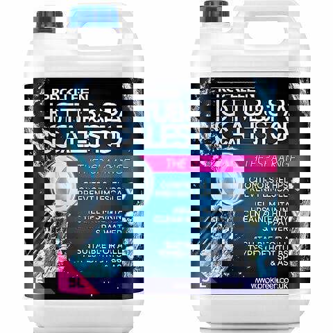 ProKleen 5L of Pro-Kleen ScaleStop Hot Tub & Spa Descaler - Limescale Removal & Prevention Inhibitor