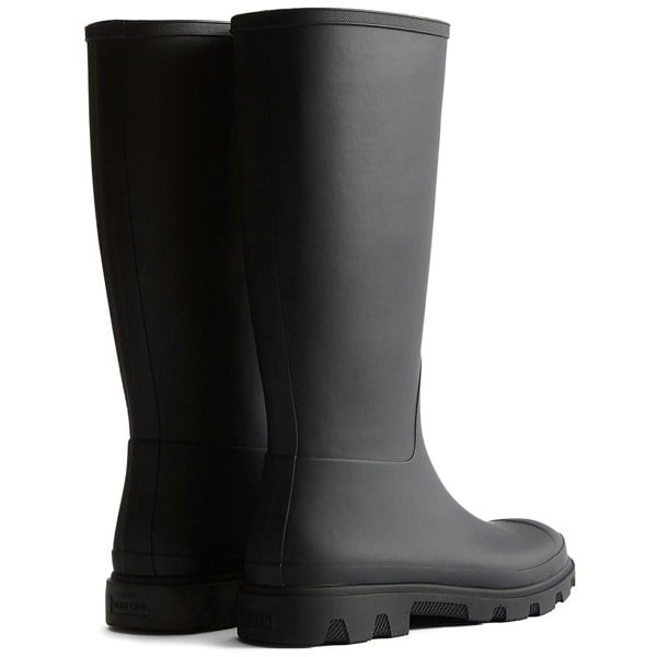 Hunter Downpour Tall Boot Rubber Men's Wellington Boots - Black