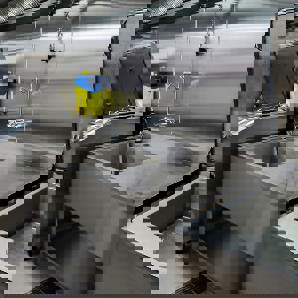 KuKoo Stainless Steel Catering Sink - Right Hand Drainer