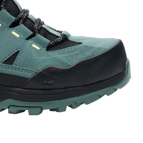 Regatta Womens Regen Walking Boots - Spruce Green/Canary Yellow - Spruce Green/Canary Yellow - 55% Polyurethane/26% Rubber/19% Polyester