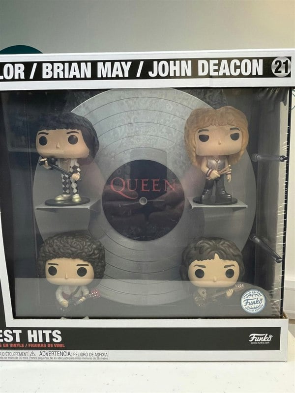 Funko Queen Greatest Hits 4 Vinyl Figure Set Funko Pop Albums 21 60991