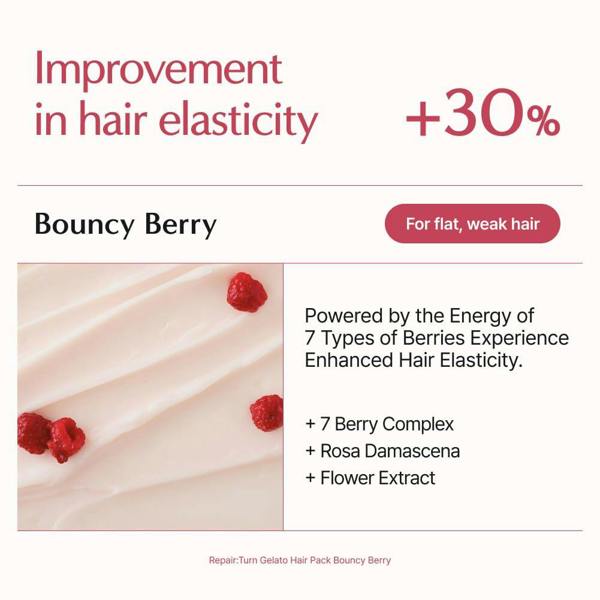 LILYEVE Gelato Hair Pack #Bouncy Berry 200ml