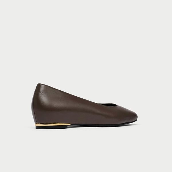 Calla Lucinda Flat Shoes for Bunions & Wide Feet  - Slate Leather