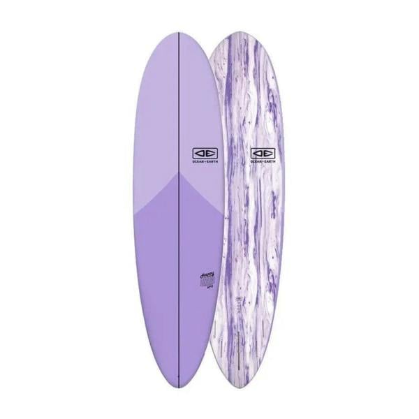 Ocean & Earth Happy Hour Epoxy Softboard Surfboard 7'0" Violet