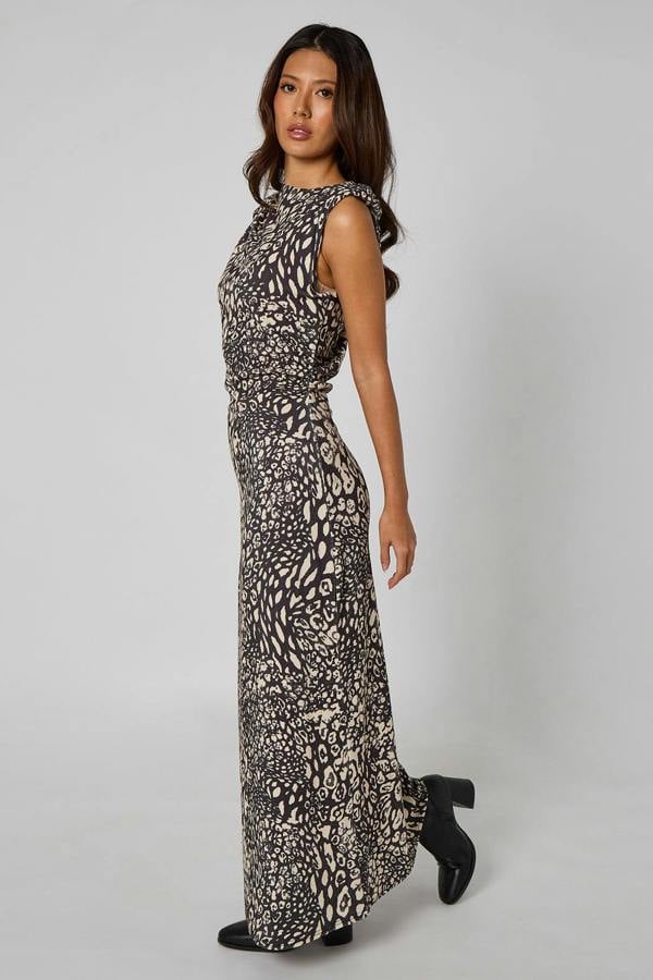 Urban Bliss Animal Twist Strap Dress