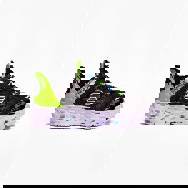 Skechers 403843L/BKLM HYPNO-FLASH 2.0 - ODELUX Boys Trainers Black/Lime