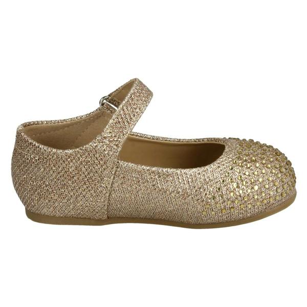 Savannah Girls Savannah Flat Diamante Shoes