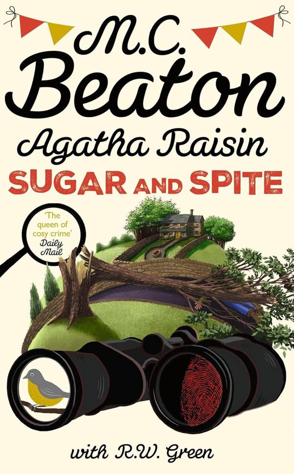 Agatha Raisin Series 9 Books Collection Set By M. C. Beaton (Quiche of Death, Sugar & Spite, Spoonful of Poison, Dead Ringer, Dead on Target & More)