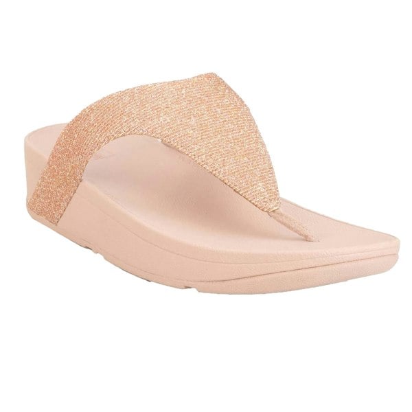 FitFlop Womens/Ladies Lottie Glitzy Sandals - Rose Gold