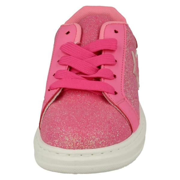 Spot On Girls Spot On Star Detailed Glitter Trainers H2642