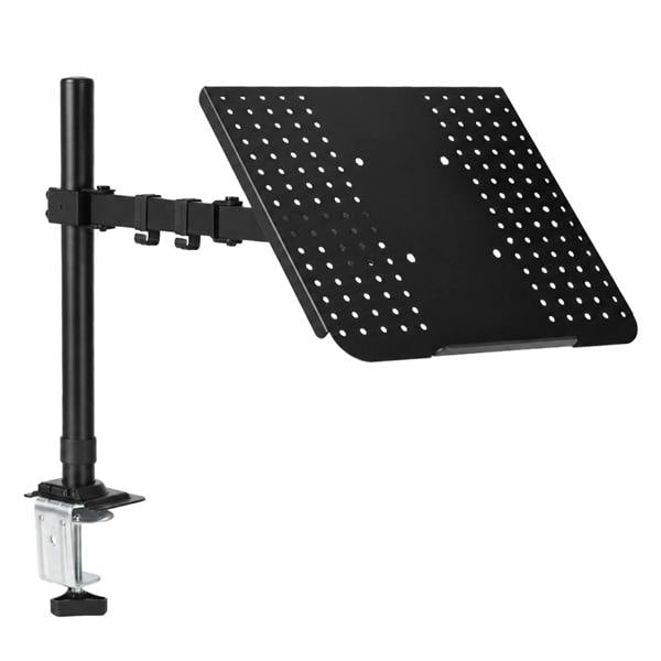 Levede Laptop Desk For&nbsp; Adjustable Riser With Rotatable Monitor Mount Black