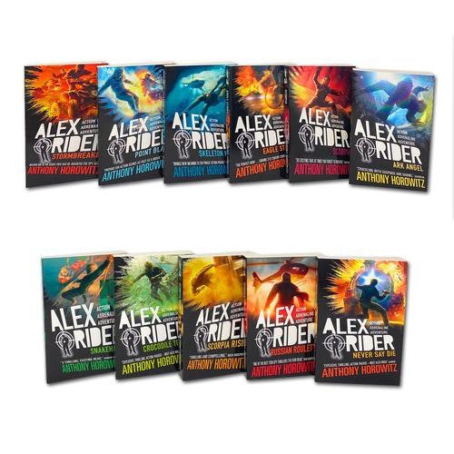 Walker Books Alex Rider Collection By Anthony Horowitz - 11 Books Box Set