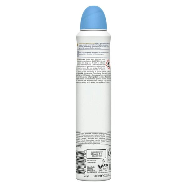 Dove Advanced Care Anti-Perspirant Deodorant Fresh Cotton & Sea Minerals 6x200ml