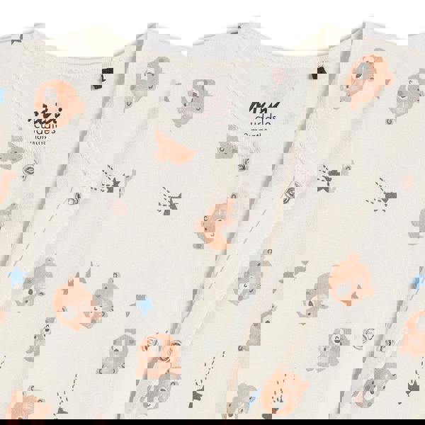 Mini Cuddles Baby Boys 6pc Essentials Gift Set, Multicolour