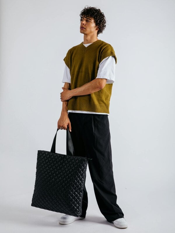 SVNX Nylon Quilted Tote Bag