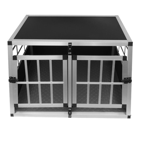 Monstershop Car Dog Pet Crate - Small Double Doors