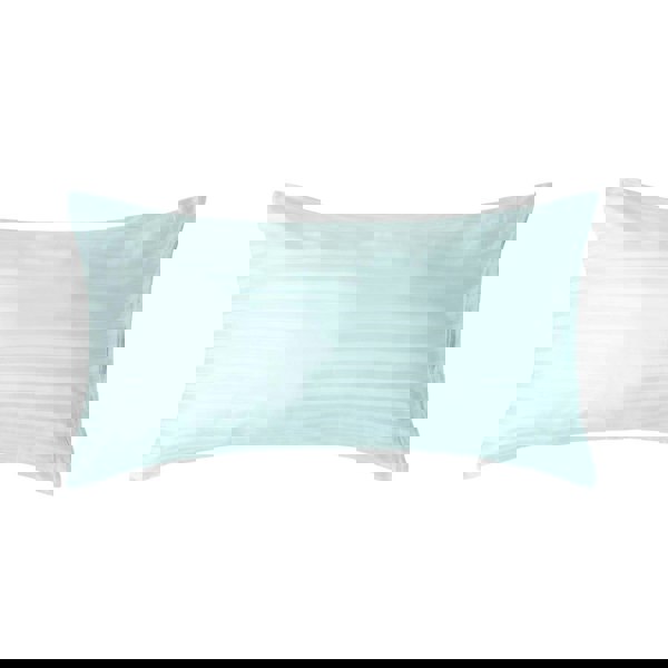 HOMESCAPES Silky 330 TC Egyptian Cotton Satin Stripe Housewife Pillowcase, King Size