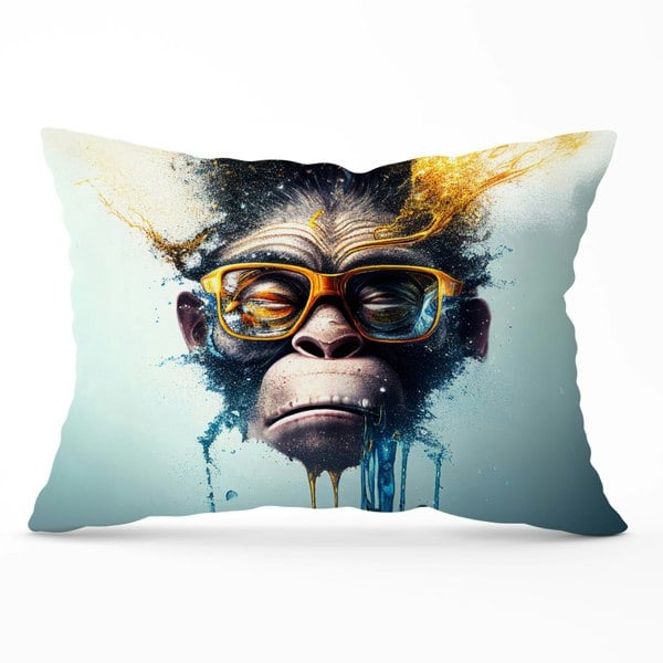 Warren Reed Monkey Splashart Cushions