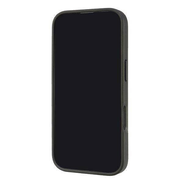 Audi Carbon Fiber Sports Red Stripe Hardcase for iPhone 16 Pro 6.3" Black/Red - AUS-TPUPCIP16P-R8/D1-BK