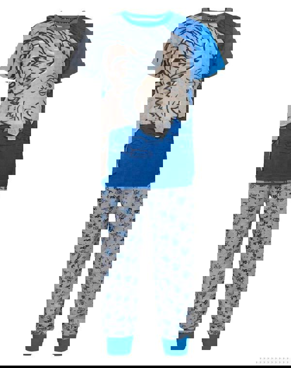 Disney Boys Blue Bfg Short Sleeve Long Leg Pyjama Set