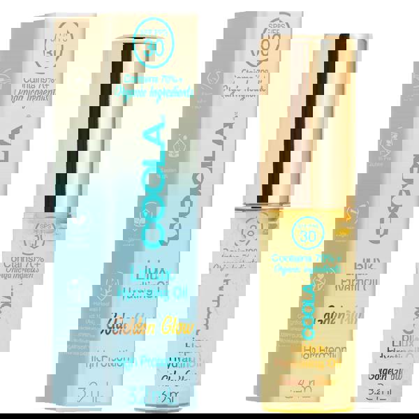 Coola Face Care Classic Liplux Hydrating Oil Golden Glow SPF30 3.2ml - Additional 2